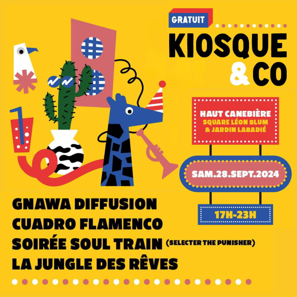 KIOSQUE & CO GRATUIT SUR LA CANEBIERE