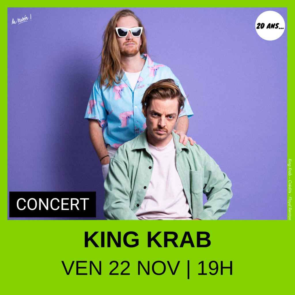 KING KRAB LA MESON CONCERT