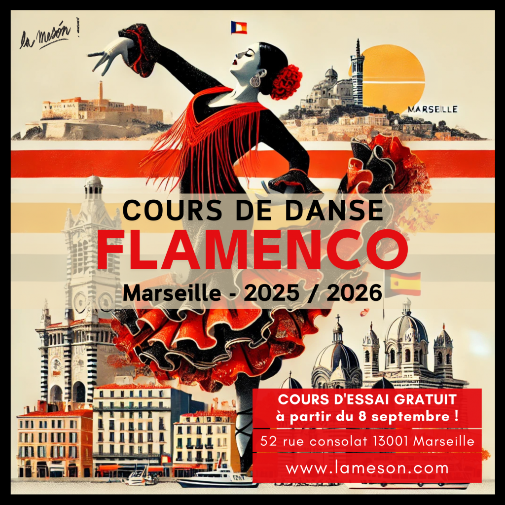 Rentrée flamenco marseille cours de danse 2025 2026