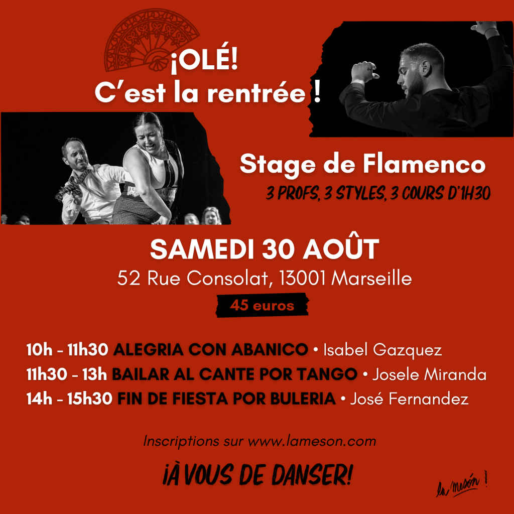 STAGE FLAMENCO SUMMER MESON